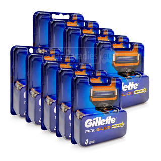 Gillette ProGlide Power razor blades, pack of 4 x 10