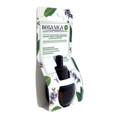 Air Wick Botanica plug-in refill Eucalyptus & Mediterranean Sage, 19 ml x 7