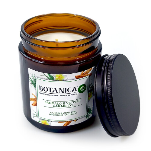 Air Wick Botanica Duftkerze Karibisches Süßgras & Sandelholz günstig , 4,49 €