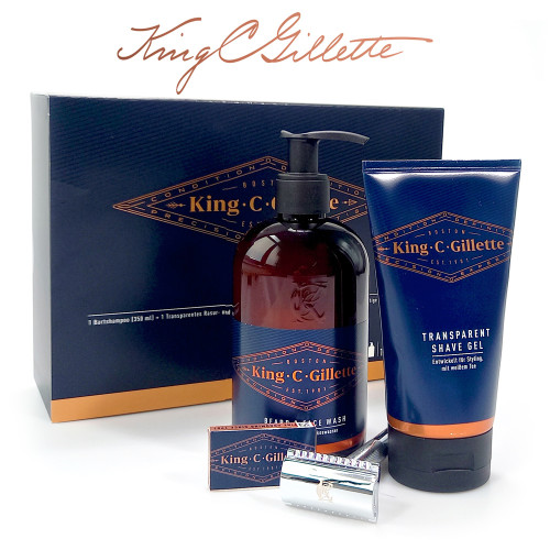 King C. Gillette Premium Beard Care Trial Kit