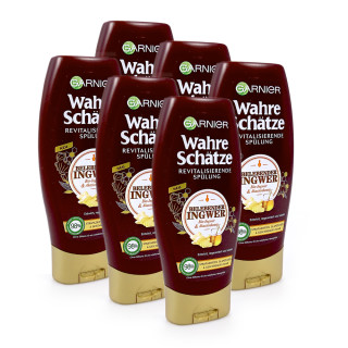 Garnier Wahre Schätze Revitalizing Conditioner Invigorating Ginger, 200 ml x 6