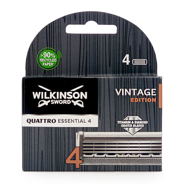 Wilkinson Quattro Essential 4 Vintage Edition razor...