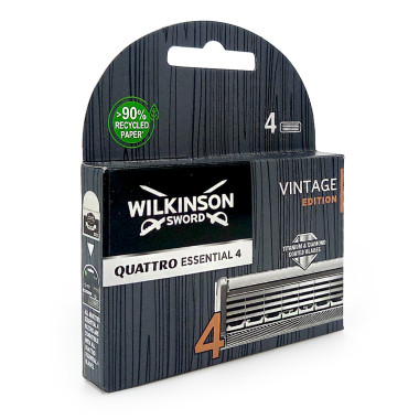 Wilkinson Quattro Essential 4 Vintage Edition...