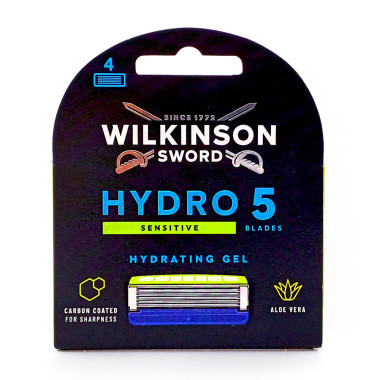Wilkinson Hydro5 Skin Protection Sensitive razor blades, pack of 4