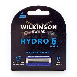 Wilkinson Hydro5 Skin Protection razor blades, pack of 4 x 10