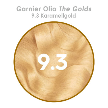 Garnier Olia 9.30 Caramel Gold Permanent Hair Color x 6