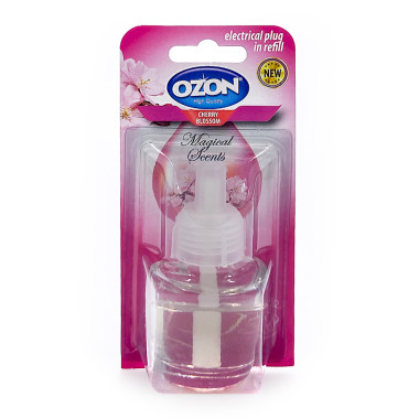 Ozon plug-in refill Cherry Blossom for Air Wick scent plugs, 19 ml x 6