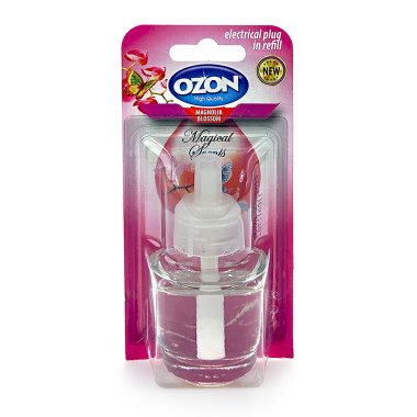 Ozon plug-in refill Magnolia Blossom for Air Wick scent plugs, 19 ml x 6