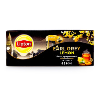 Lipton Earl Grey Lemon, pack of 25 x 32
