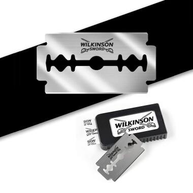 Wilkinson Double Edge Classic Rasierklingen für Rasierhobel, 10er Pack