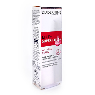 Diadermine Lift+ Super Filler Anti-Age Hyaluron Serum, 40 ml x 6