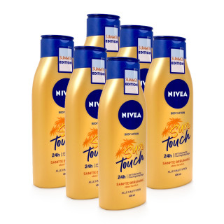 Nivea body lotion Sun Touch gentle tanning, 400 ml x 6