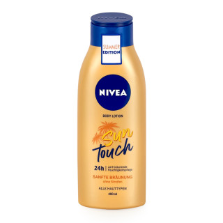 Nivea body lotion Sun Touch gentle tanning, 400 ml x 6