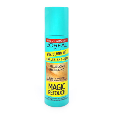 LOréal Magic Retouch Approach Spray light blond to...