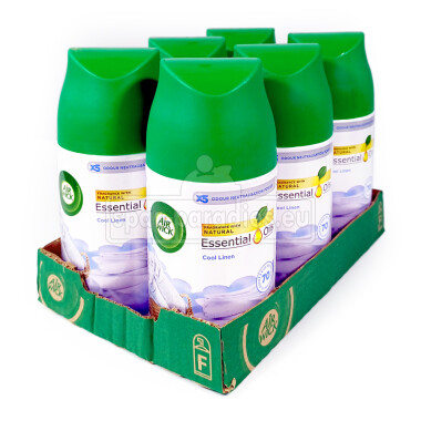 Air Wick Freshmatic Cool Linen, 250 ml x 6