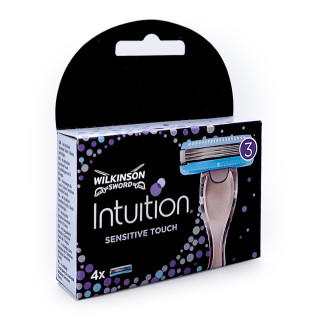Wilkinson Intuition Sensitive Touch Razor Blades, pack of 4