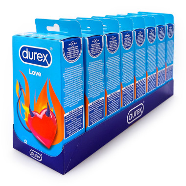 Durex Kondome Love, 8er Pack x 8