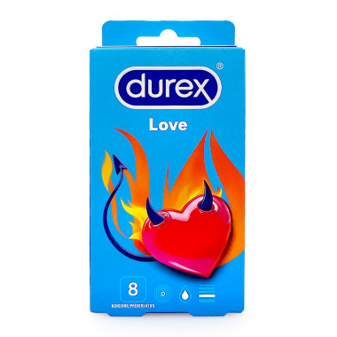 Durex Condoms Love, pack of 8 x 8