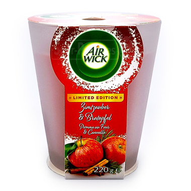 Air Wick Scented Candle Cinnamon Magic & Baked Apple,...
