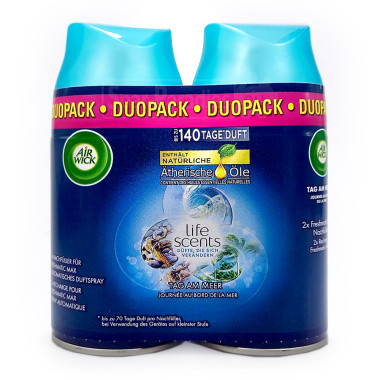 Air Wick Freshmatic Life Scents Turquoise Oasis duo pack, 2x 250 ml x 3