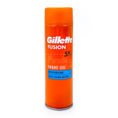 Gillette Rasiergel Fusion Moisturizing with Coco Butter,...