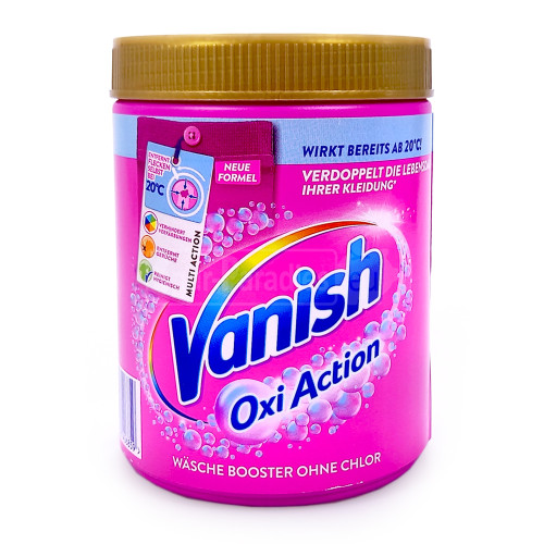 Vanish Oxi Action Fleckenentferner Wäschebooster Pink ohne Chlor, 1125 g