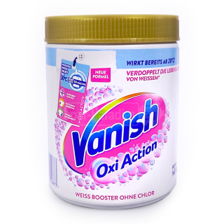 Vanish Oxi Action Fleckenentferner Wäschebooster Powerweiss ohne Chlor, 1125 g