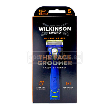 Wilkinson The Face Groomer 2in1 Rasierer & Trimmer x 5