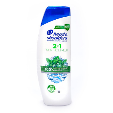 Head & Shoulders Anti-dandruff Shampoo 2in1 Menthol Fresh, 360 ml