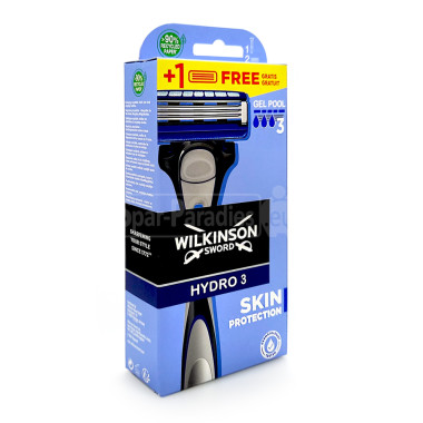 Wilkinson Hydro 3 Skin Protection razor + 1 replacement blade