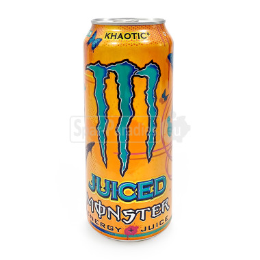 Monster Energy Drink Juiced Khaotic, 500 ml x 12 (EINWEG) zzgl. Pfand