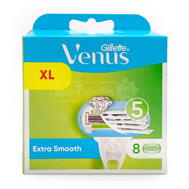 Gillette Venus Extra Smooth razor blades, pack of 8 x 10