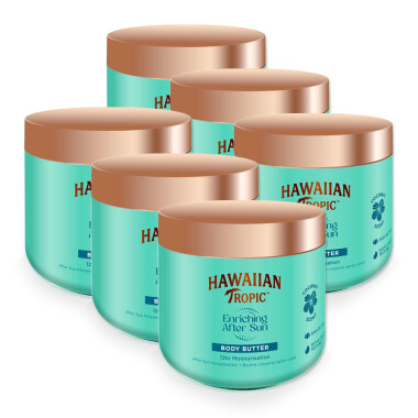 Hawaiian Tropic Enriching After Sun Body Butter, 250 ml x 6