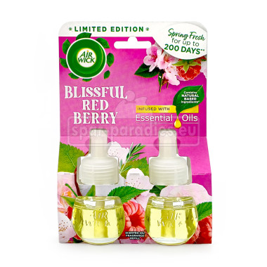 Air Wick plug-in refill Blissful Red Berry duo pack, 2x...