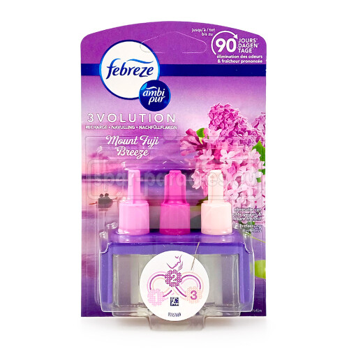 Febreze 3volution plug-in refill Mount Fuji Breeze at a great price -, 4,49 €