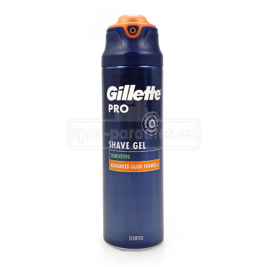 Gillette PRO Sensitive Advanced shave gel, 200 ml x 6