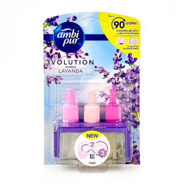 Ambi Pur 3volution plug-in refill Lavender, 20 ml x 9