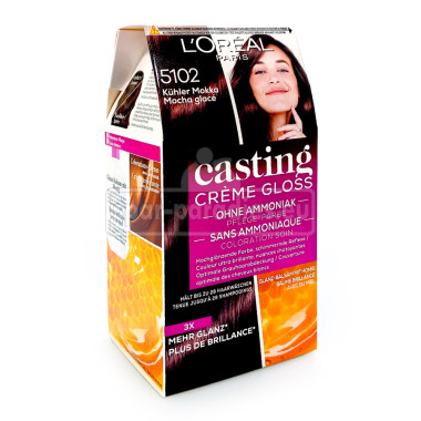 LOréal Casting Creme Gloss Intensive hair tint 5102 Cool Mocha