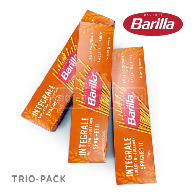 Barilla Spaghetti No.5 Integrale Vollkorn Trio-Pack, 500...