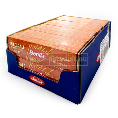Barilla Spaghetti No.5 Integrale wholegrain maxi pack, 24x 500 g