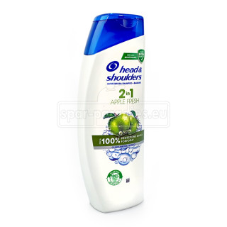 Head & Shoulders Anti-Schuppen 2in1 Shampoo Apple Fresh, 360 ml x 6