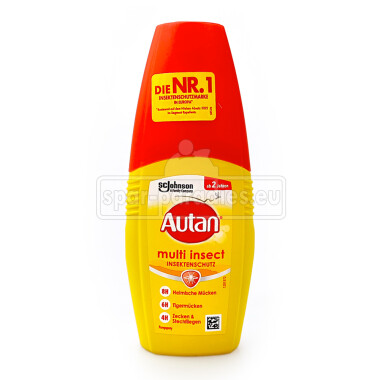 Autan Multi Insect Insekten- & Mückenschutz Pumpspray, 100 ml