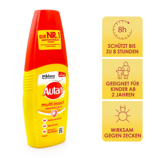 Autan Multi Insect Mosquito Repellent Pump Spray at a great price