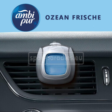 Ambi Pur Car Air Freshener Ocean Mist pack of 6, 6x 2 ml