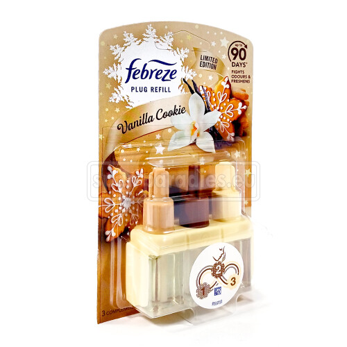 3volution Cookie Febreze Plug In Refill 3volution Febreze Air Freshener Vanilla & Cookie ...