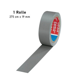 tesa Repair Tape Super Strong Gray, 2.75 m x 19 mm
