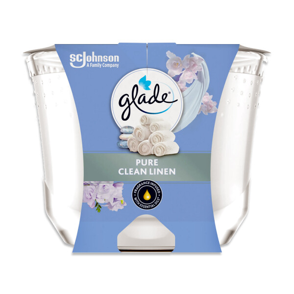 Glade Duftkerze Pure Clean Linen günstig kaufen 5,29 €
