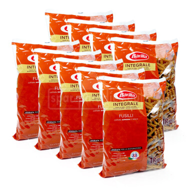 Barilla Integrale Vollkorn Fusilli Nudeln 1 kg, 9er...