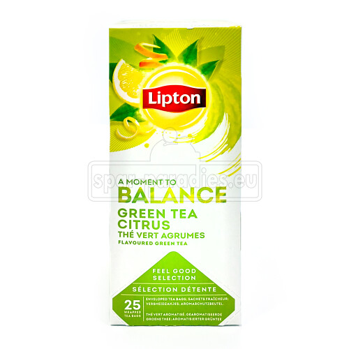 Lipton Grüner Tee Citrus Balance, 25er Pack