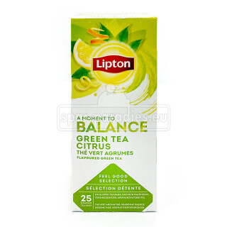 Lipton Grüner Tee Citrus Balance, 25er Pack x 6